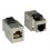 ROLINE RJ-45 Keystone Modular Coupler, Cat.6, shielded silver