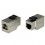 ROLINE RJ-45 Keystone Modular Coupler, Cat.6, shielded silver