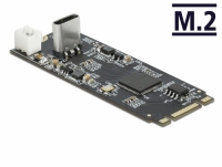 Delock Converter M.2 Key B+M male to USB Type-C™ female