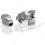 VALUE Cat.6a Keystone, RJ-45, shielded, toolless silver