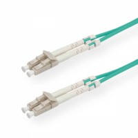 Optiskais kabelis 50/125µm, OM3, LC / LC, turquoise, STANDARD, 5.0m