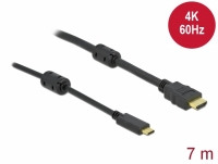 Delock Active USB Type-C™ to HDMI Cable (DP Alt Mode) 4K 60 Hz 7 m