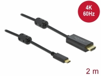 Delock Active USB Type-C™ to HDMI Cable (DP Alt Mode) 4K 60 Hz 2 m