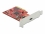 Delock PCI Express x4 Card to 1 x external SuperSpeed USB 20 Gbps (USB 3.2 Gen 2x2) USB Type-C™ female