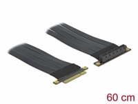 Delock Riser Card PCI Express x8 to x8 with flexible cable 60 cm