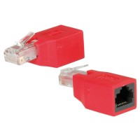 ROLINE RJ45 Crossover Adapter UTP, unshielded, Cat.5e