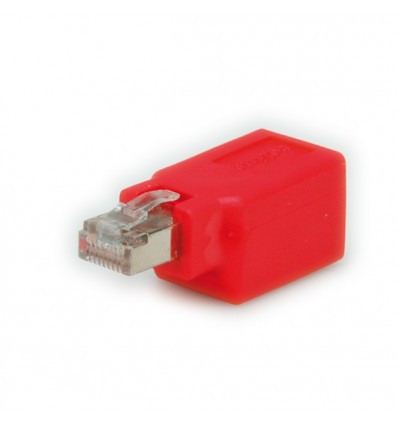 ROLINE RJ45 Crossover Adapter STP, shielded, Cat.5e