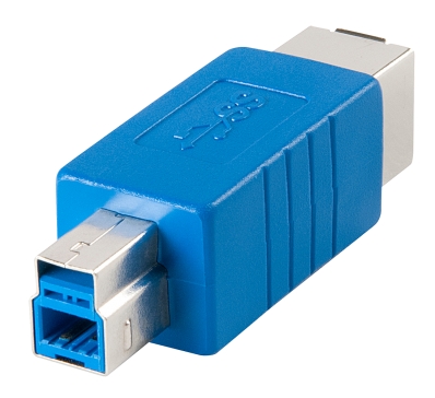 USB 3.0 Adapter, USB B Female to B Male