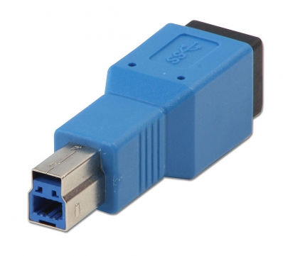 USB 3.0 Adapter, USB B Male to B Female