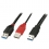 USB 3.0 Dual Power Cable, 2 x Type A to Type A Male, 1m