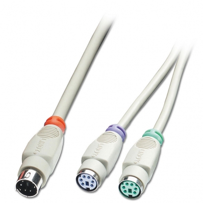 PS/2 Y-Adaptor Cable, 0.15m