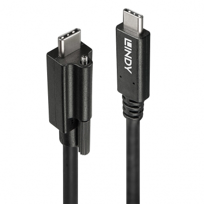 Single Screw USB 3.1 C/C Cable 1m