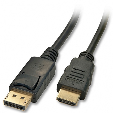 1m DisplayPort to HDMI Cable