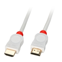 HDMI HighSpeed Cable, White, 0.5m