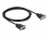 Delock Serial Cable RS-232 Sub-D9 male to female 2 m null modem
