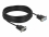 Delock Serial Cable RS-232 Sub-D9 male to female 10 m