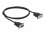 Delock Serial Cable RS-232 Sub-D9 male to female 1 m