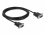 Delock Serial Cable RS-232 Sub-D9 male to male 3 m