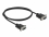 Delock Serial Cable RS-232 Sub-D9 male to male 1 m