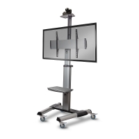 Heavy Duty Single Display Trolley Mount