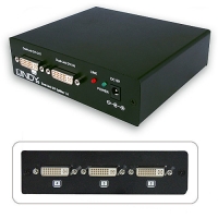 4 Port DVI-D Dual Link Splitter