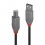 Lindy 10m USB 2.0 Type A to B Cable, Anthra Line
