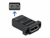 Delock Easy 45 DisplayPort Adapter straight