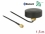 Delock WLAN 802.11 b/g/n Antenna RP-SMA plug 2 dBi fixed omnidirectional with connection cable RG-174 1.5 m outdoor black