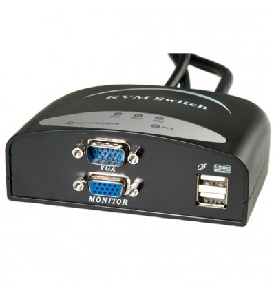 VALUE KVM Switch "Star" 1 User - 4 PCs, USB