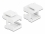 Delock Keystone cover white for fibre couplers 10 pieces