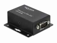 Delock Converter Ethernet TCP/IP 10/100 Mbps RJ45 to serial RS-232 DB9 with Client - Server - Mode