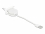 Delock Easy 45 Module USB 2.0 Retractable Cable USB Type-A to 8 Pin Lightning female white
