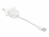 Delock Easy 45 Module USB 2.0 Retractable Cable USB Type-A to EASY-USB Type Micro-B white