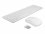 Delock USB Keyboard and Mouse Set 2.4 GHz wireless white