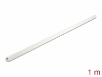 Delock Cable Duct Mini self-closing 12 x 12 mm - length 1 m white