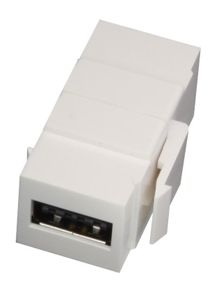 Lindy Reversible USB A/A F/F Keystone