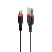 Lindy 2m Reinforced USB Type A to Lightning Cable