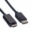 VALUE DisplayPort Cable, DP - UHDTV, M/M, black, 7.5 m