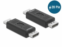 Delock DisplayPort 1.2 Adapter male to male Gender Changer with pin 20