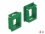Delock Keystone Holder for cases 4 pieces green