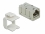 Delock Adapter RJ45 jack to RJ45 jack compact Cat.6A metal