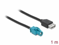 Delock Cable HSD Z female to USB 2.0 Type-A male 1 m