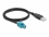 Delock Cable HSD Z female to USB 2.0 Type-A male 1 m