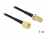 Delock Antenna Cable RP-SMA plug to RP-SMA jack LMR/CFD100 1 m low loss