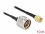 Delock Antenna Cable N plug to SMA plug LMR/CFD100 10 m low loss