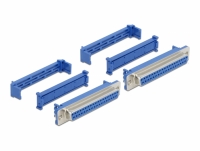 Delock D-Sub 37 female with insulation displacement 2 pieces