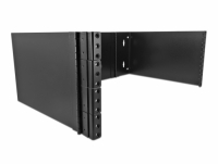 Delock 19″ Wall Mount Rack 4U foldable black