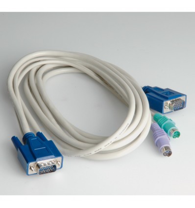 ROLINE KVM Cable Switch - PC, PS/2 1.8 m
