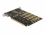 Delock PCI Express x16 Card to 4 x internal NVMe M.2 Key M - Bifurcation