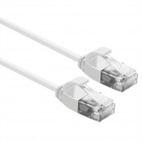 ROLINE UTP Data Center Patch Cord Cat.6A, LSOH, Slim, white, 2.0 m